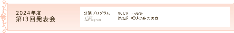 2023年度　第12回発表会